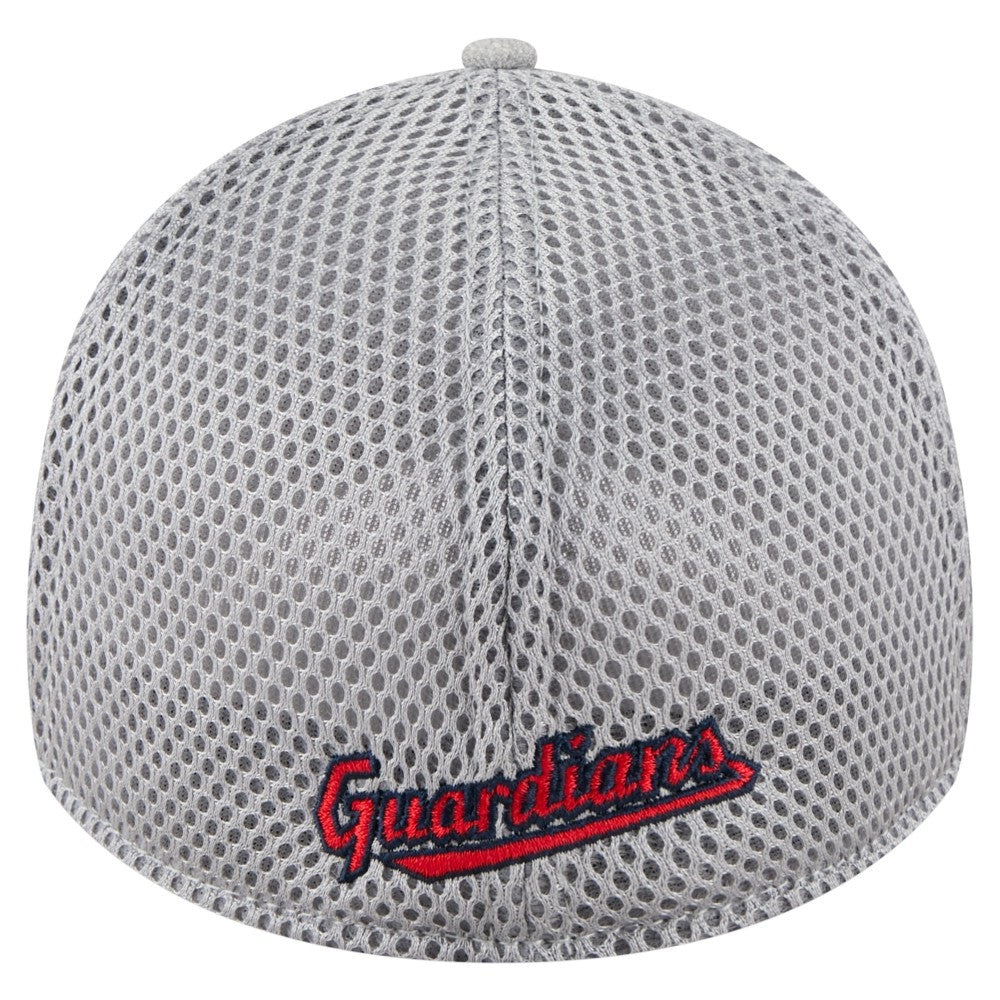 Cleveland Guardians New Era Visor Paint Splatter 39THIRTY Flex Hat Online