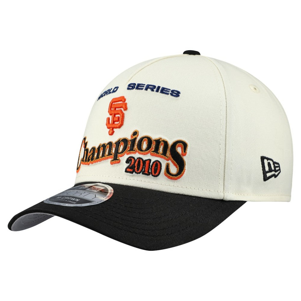 San Francisco Giants New Era World Series 9FORTY M-Crown A-Frame Adjustable Hat Online