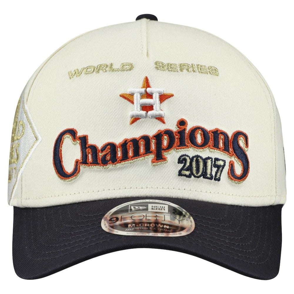 Houston Astros New Era World Series 9FORTY M-Crown A-Frame Adjustable Hat Near Me