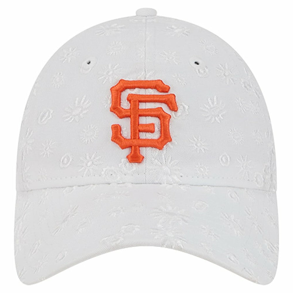 San Francisco Giants New Era Women's Floral Mesh 9TWENTY Adjustable Hat Discount