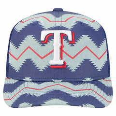 Texas Rangers New Era Aztec Denim 9SEVENTY Adjustable Hat Near Me