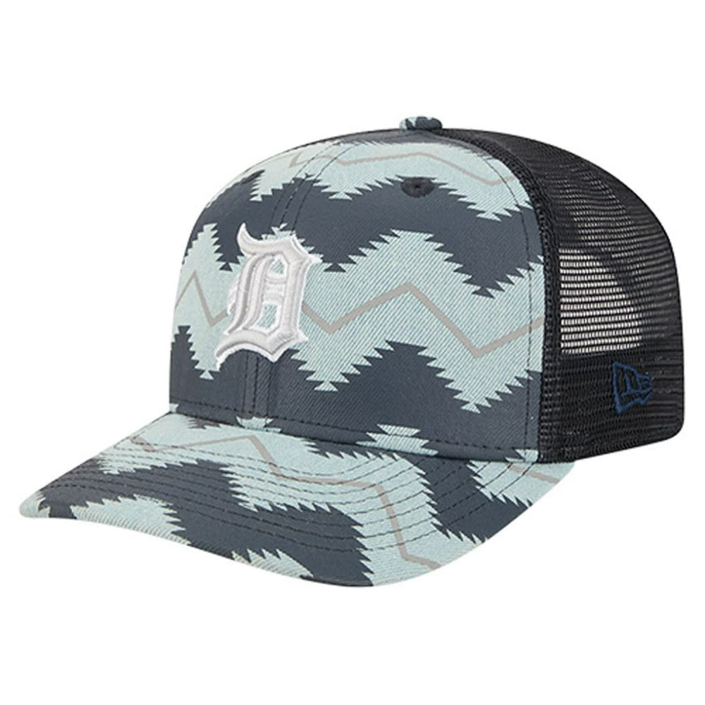 Detroit Tigers New Era Aztec Denim 9SEVENTY Adjustable Hat Near Me