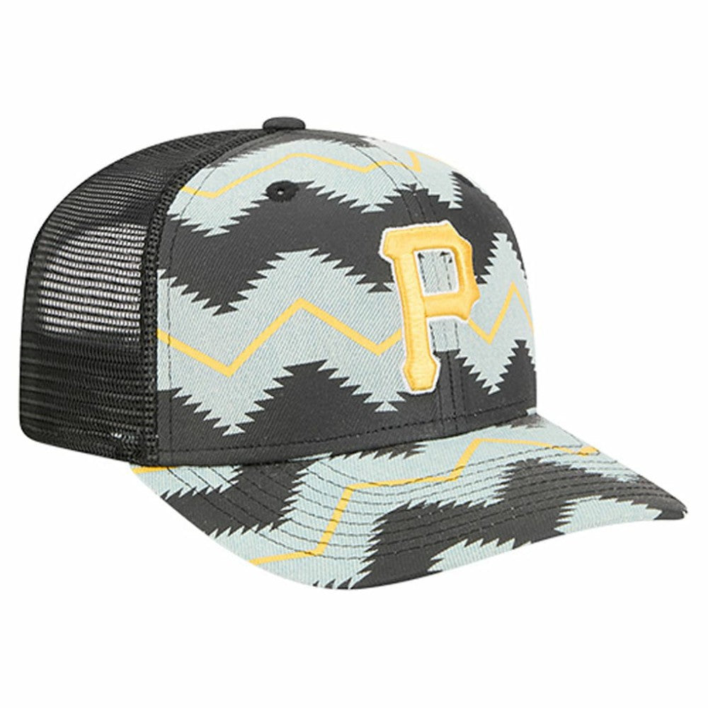 Pittsburgh Pirates New Era Aztec Denim 9SEVENTY Adjustable Hat Online
