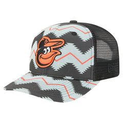 Baltimore Orioles New Era Aztec Denim 9SEVENTY Adjustable Hat Near Me