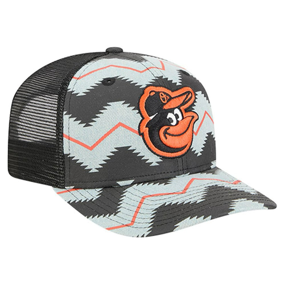 Baltimore Orioles New Era Aztec Denim 9SEVENTY Adjustable Hat Near Me