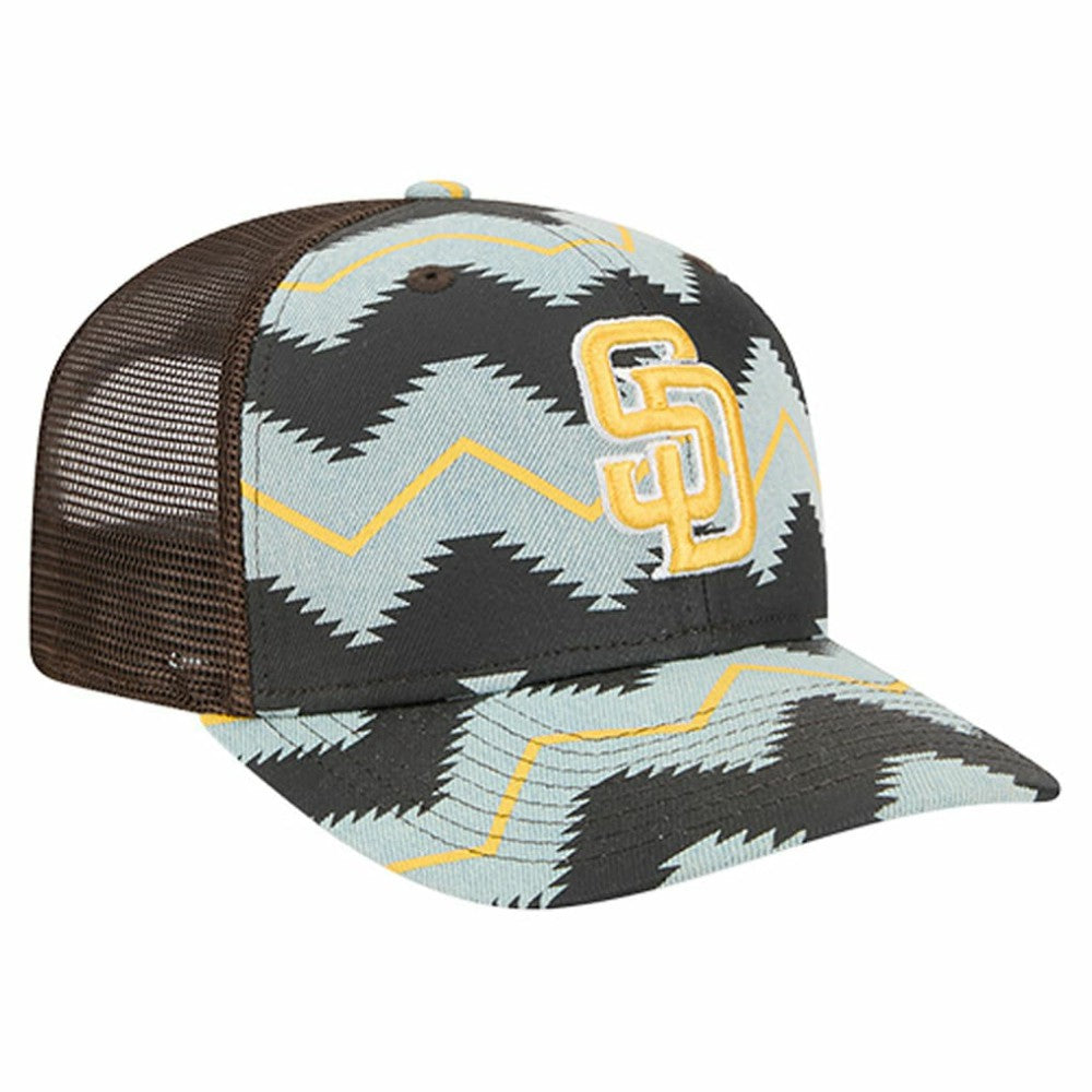 San Diego Padres New Era Aztec Denim 9SEVENTY Adjustable Hat Sale