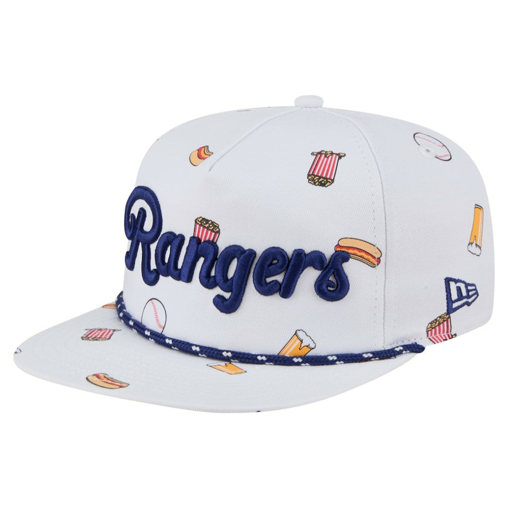 Texas Rangers New Era Team Cheer Rope 19TWENTY Adjustable Hat Online