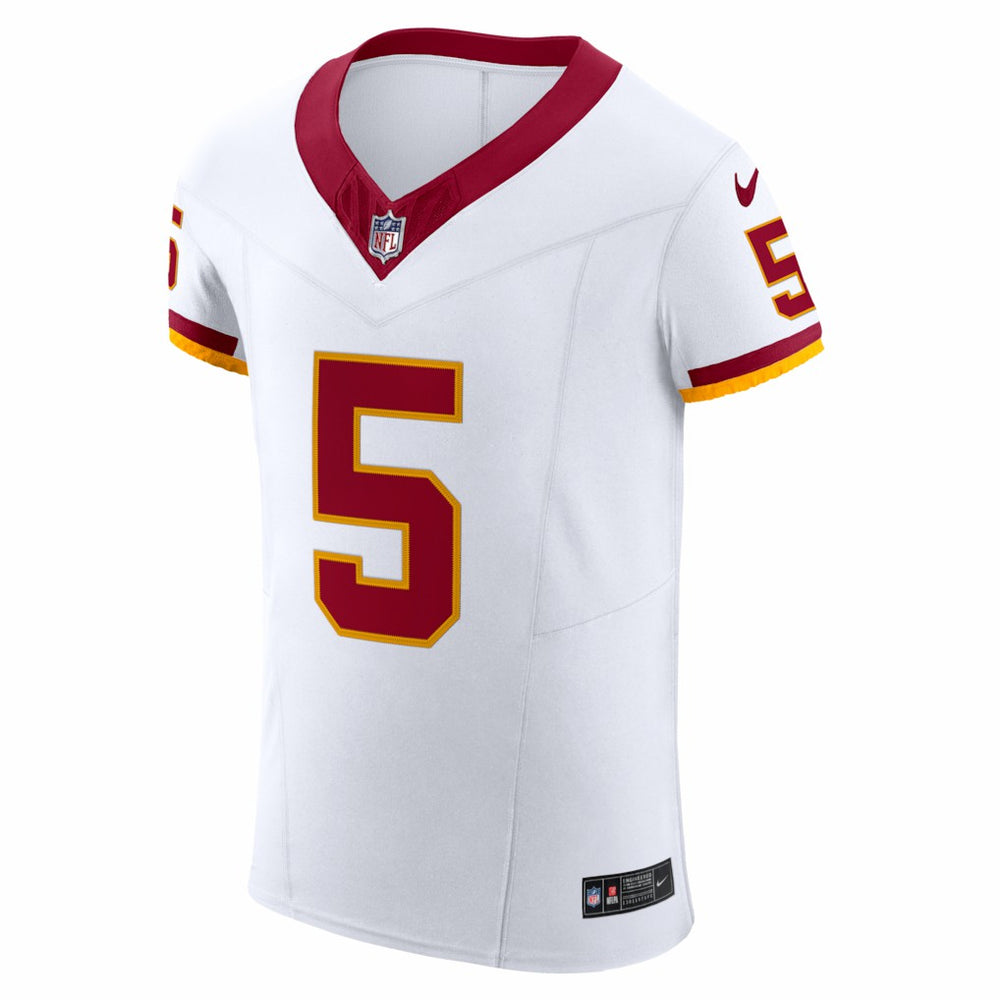 Jayden Daniels Washington Commanders Alternate 2 Super Bowl Era Vapor F.U.S.E. Elite Jersey - White - Nike