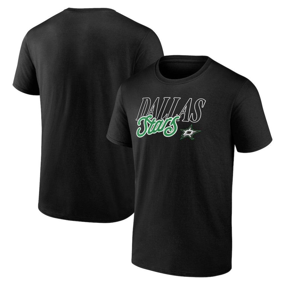 Dallas Stars Script T-Shirt - Black | NHL sale