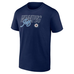 Winnipeg Jets Script T-Shirt - Navy | NHL sale