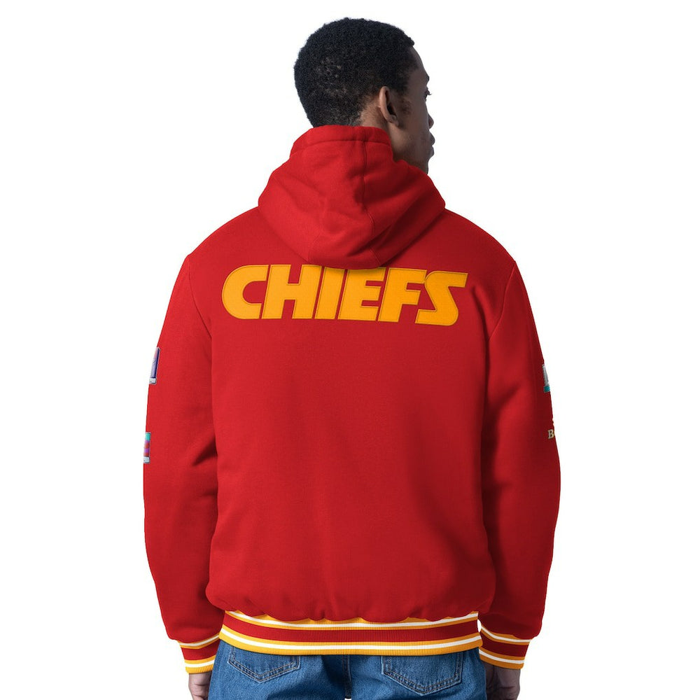 Kansas City Chiefs G-III Sports by Carl Banks Power Forward Commemorative Full-Zip Hooded Jacket - Red - NFL