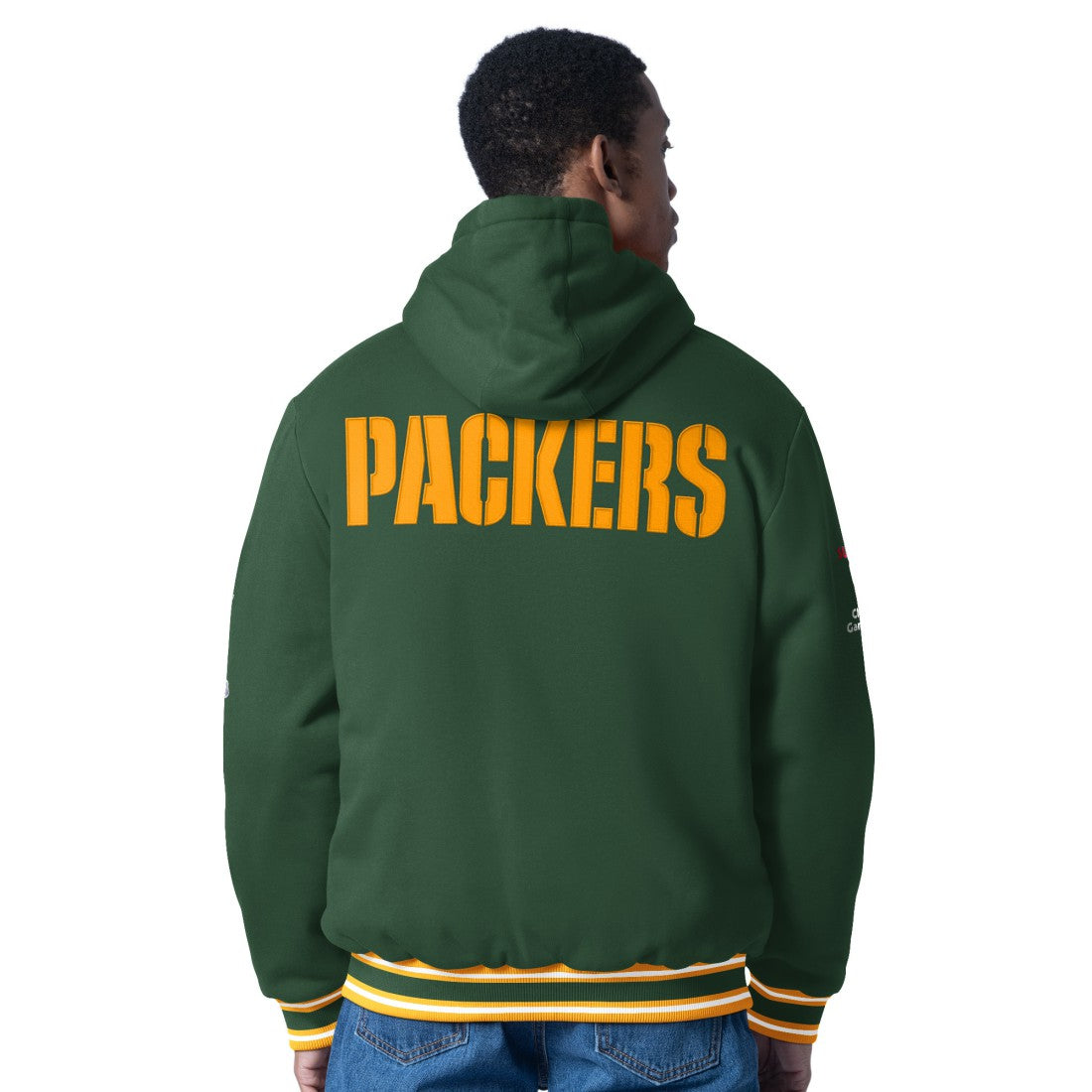 Green Bay Packers G-III Sports by Carl Banks Power Forward Commemorative Full-Zip Hooded Jacket - Green - NFL