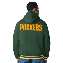 Green Bay Packers G-III Sports by Carl Banks Power Forward Commemorative Full-Zip Hooded Jacket - Green - NFL