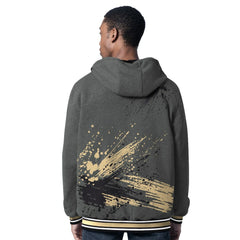 New Orleans Saints G-III Sports by Carl Banks Dual Threat Reversable Full-Zip Hooded Jacket - Black/Charcoal - NFL