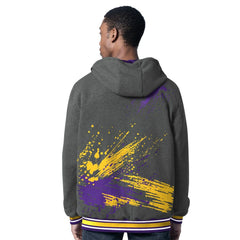 Minnesota Vikings G-III Sports by Carl Banks Dual Threat Reversable Full-Zip Hooded Jacket - Purple/Charcoal - NFL