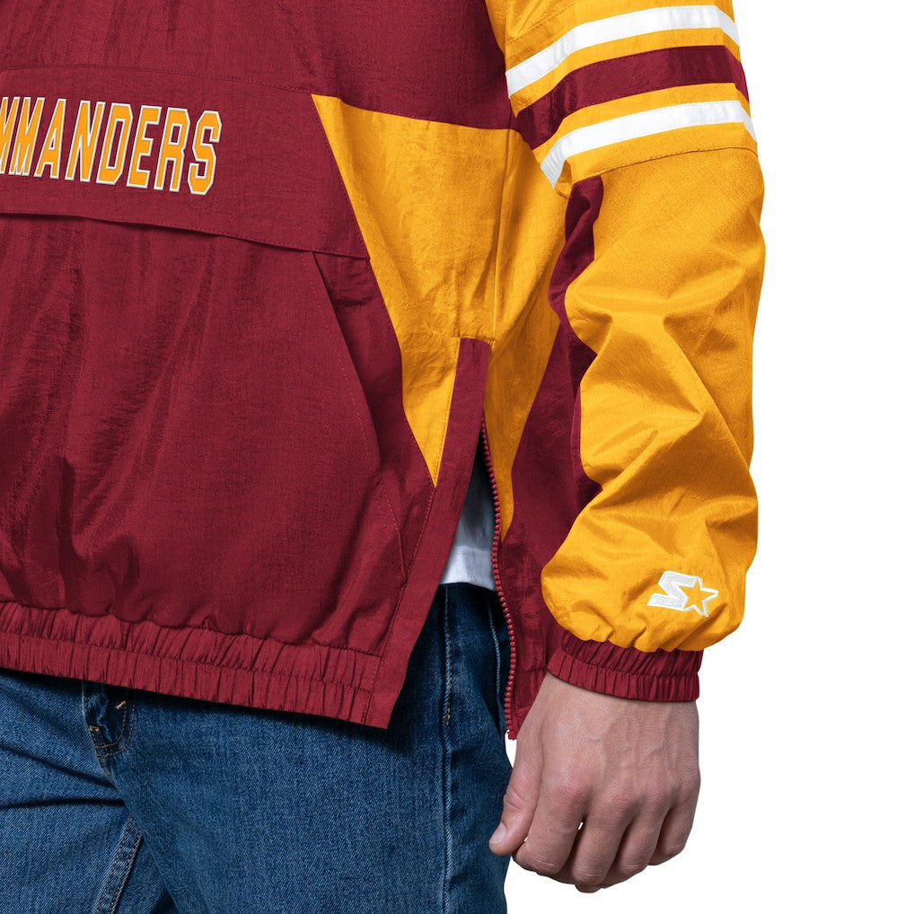 Washington Commanders Starter Prospect Half-Zip Pullover - Burgundy - NFL