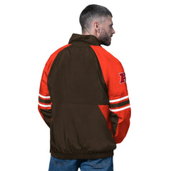 Cleveland Browns Starter Prospect Half-Zip Pullover - Brown - NFL