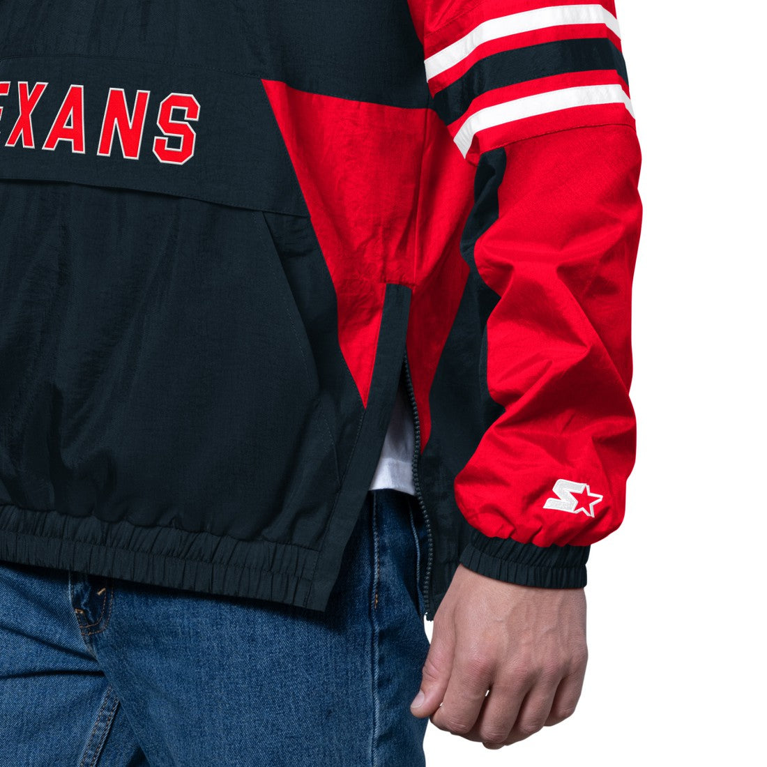 Houston Texans Starter Prospect Half-Zip Pullover - Navy - NFL