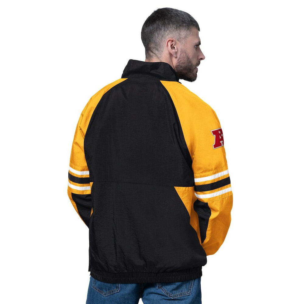 Pittsburgh Steelers Starter Prospect Half-Zip Pullover - Black - NFL