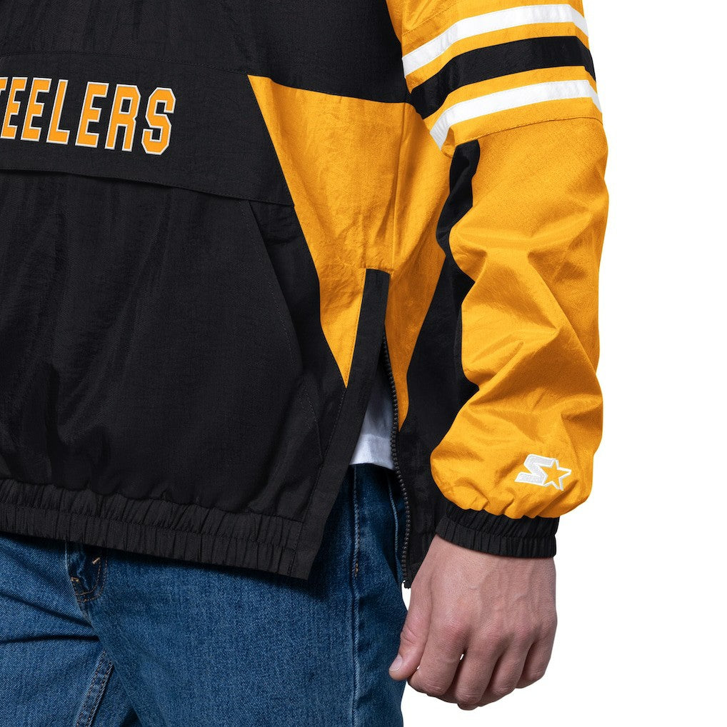 Pittsburgh Steelers Starter Prospect Half-Zip Pullover - Black - NFL