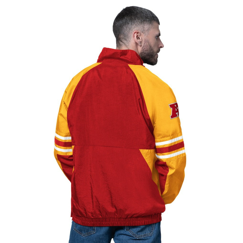 Kansas City Chiefs Starter Prospect Half-Zip Pullover - Red - NFL