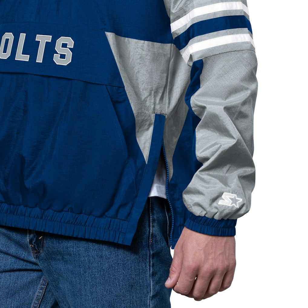 Indianapolis Colts Starter Prospect Half-Zip Pullover - Royal - NFL
