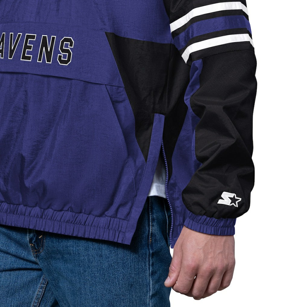 Baltimore Ravens Starter Prospect Half-Zip Pullover - Purple - NFL