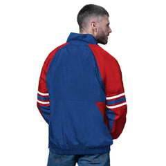 Buffalo Bills Starter Vintage Logo Prospect Half-Zip Pullover - Royal - NFL