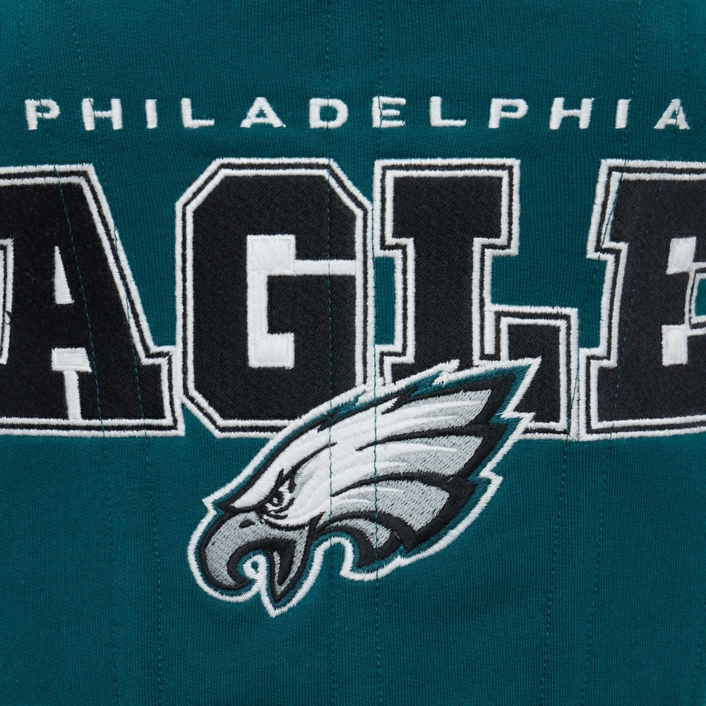 Philadelphia Eagles Off Season x NFL Women's Fleece Corset - Dark Green - NFL
