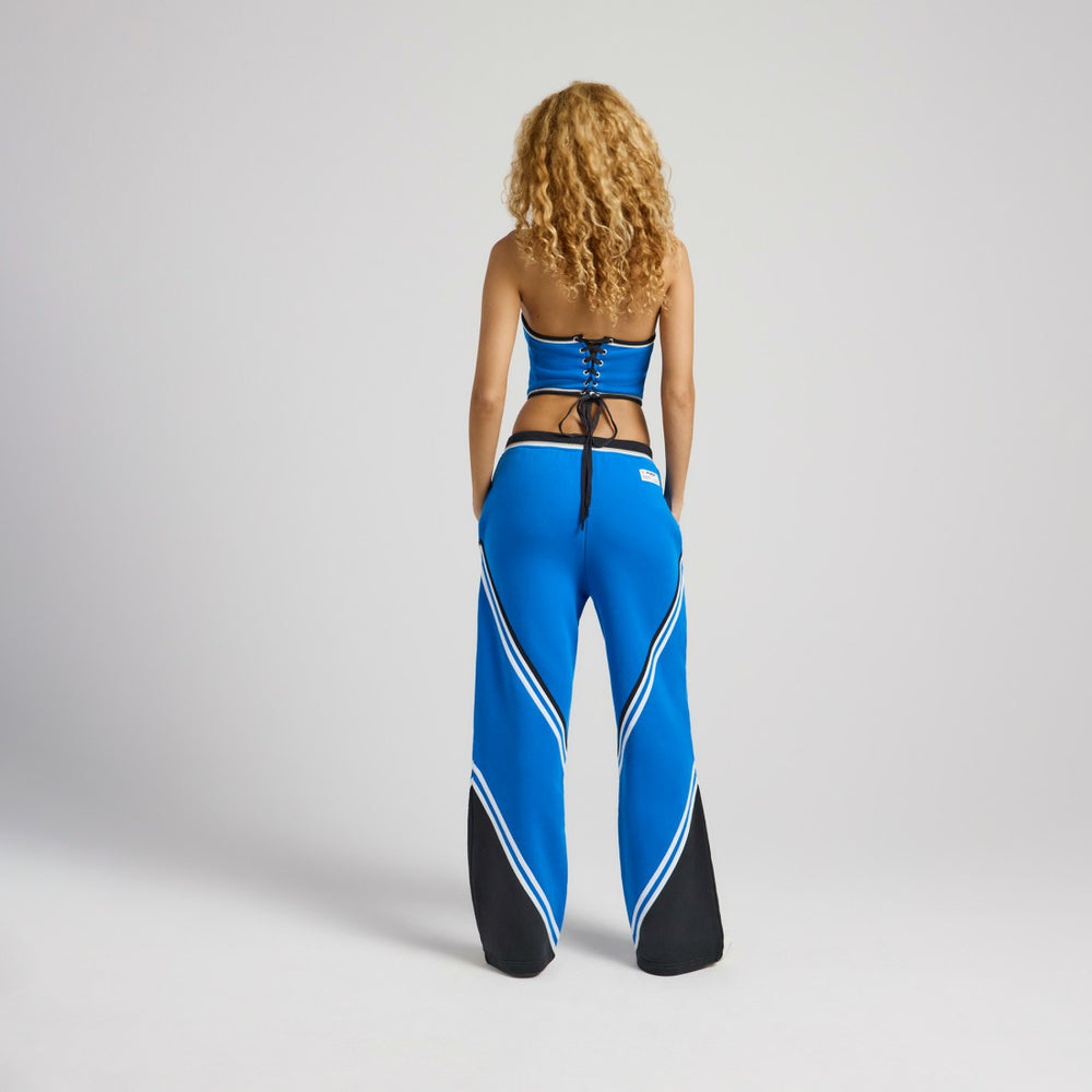 Detroit Lions Off Season x NFL Women's Fleece Corset - Blue - NFL