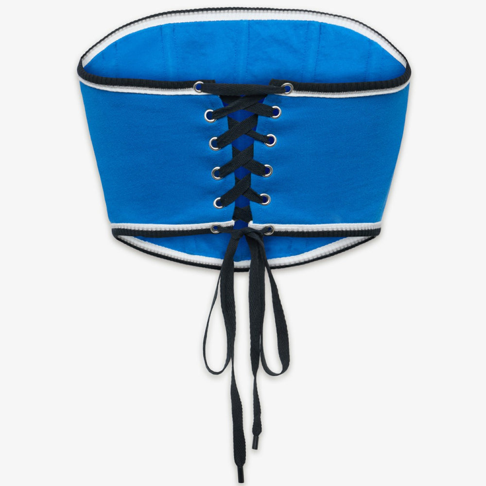 Detroit Lions Off Season x NFL Women's Fleece Corset - Blue - NFL