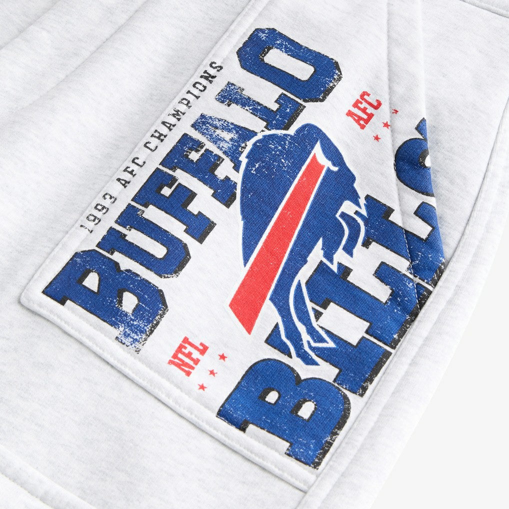 Buffalo Bills Off Season x NFL Women's Fleece Cargo Shorts - Heather Gray - NFL