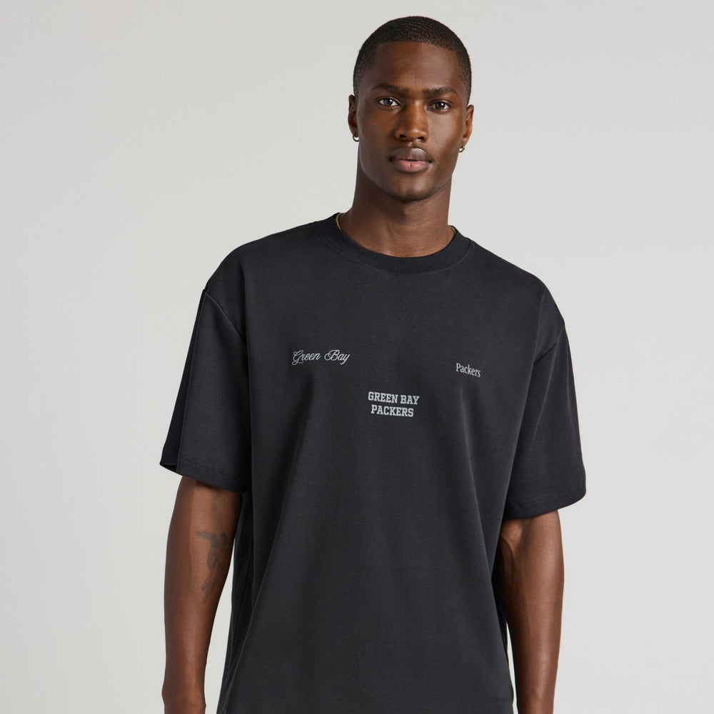 Green Bay Packers Off Season x NFL Unisex Graphic T-Shirt - Black - NFL