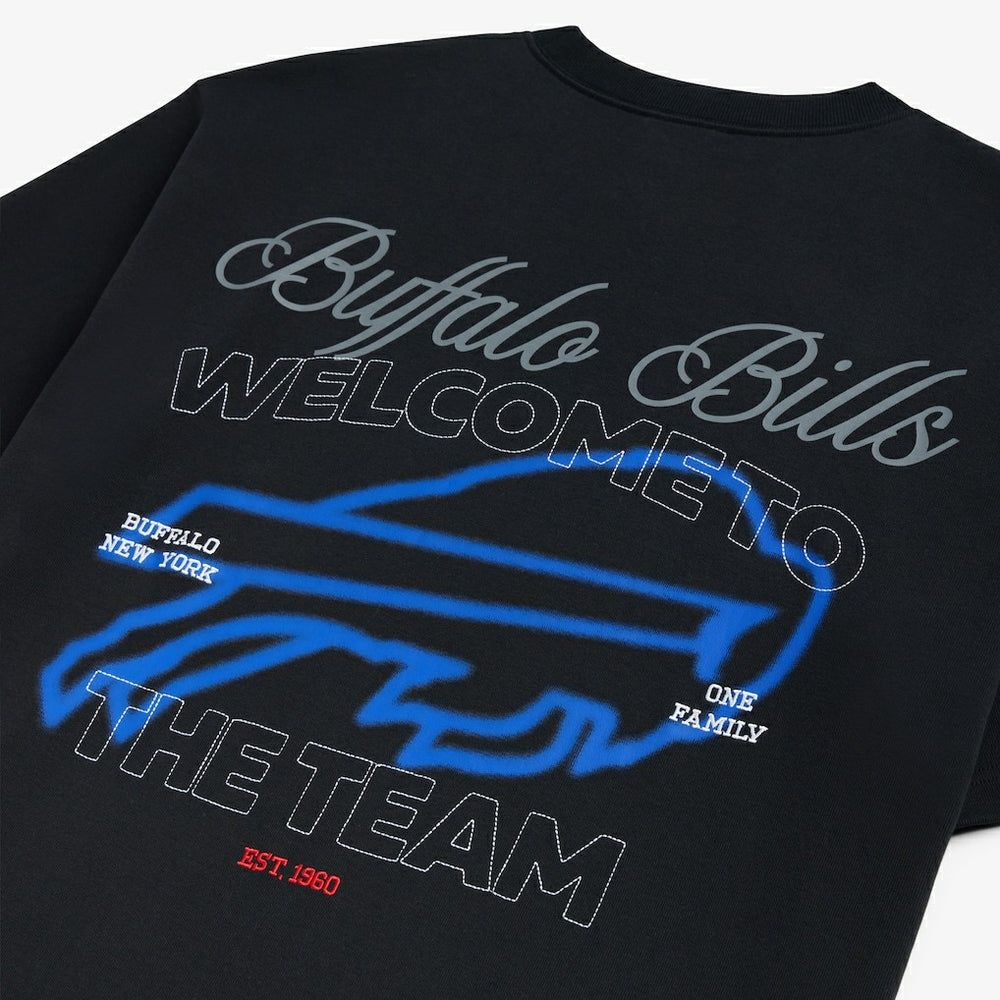 Buffalo Bills Off Season x NFL Unisex Graphic T-Shirt - Black - NFL