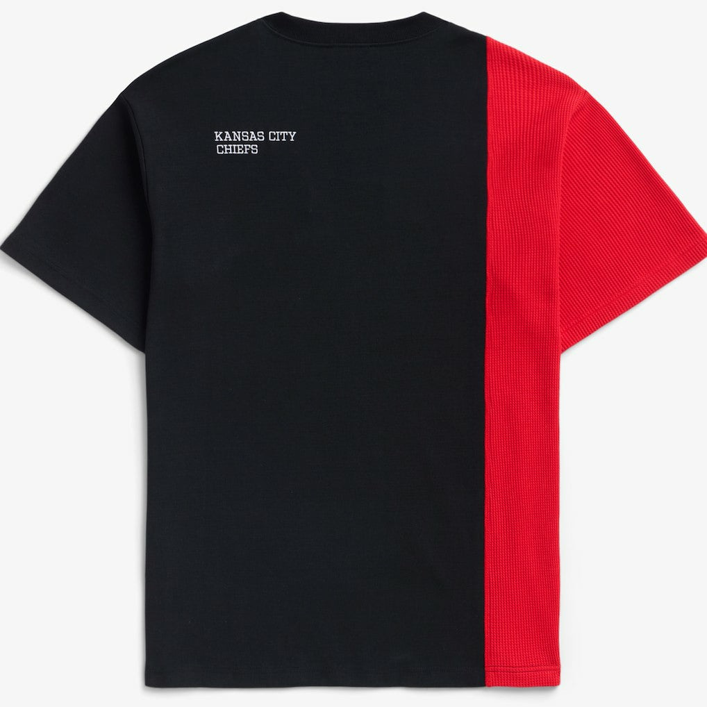 Kansas City Chiefs Off Season x NFL Unisex Spliced T-Shirt - Black - NFL