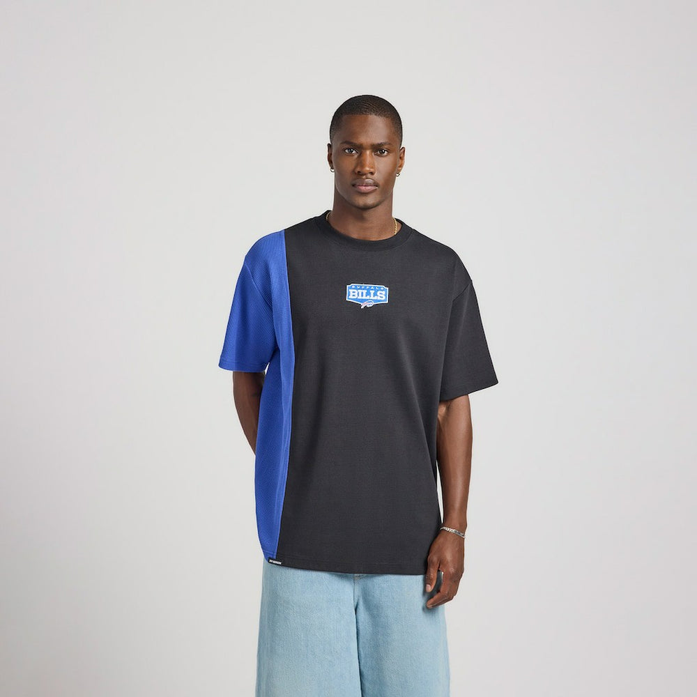 Buffalo Bills Off Season x NFL Unisex Spliced T-Shirt - Black - NFL