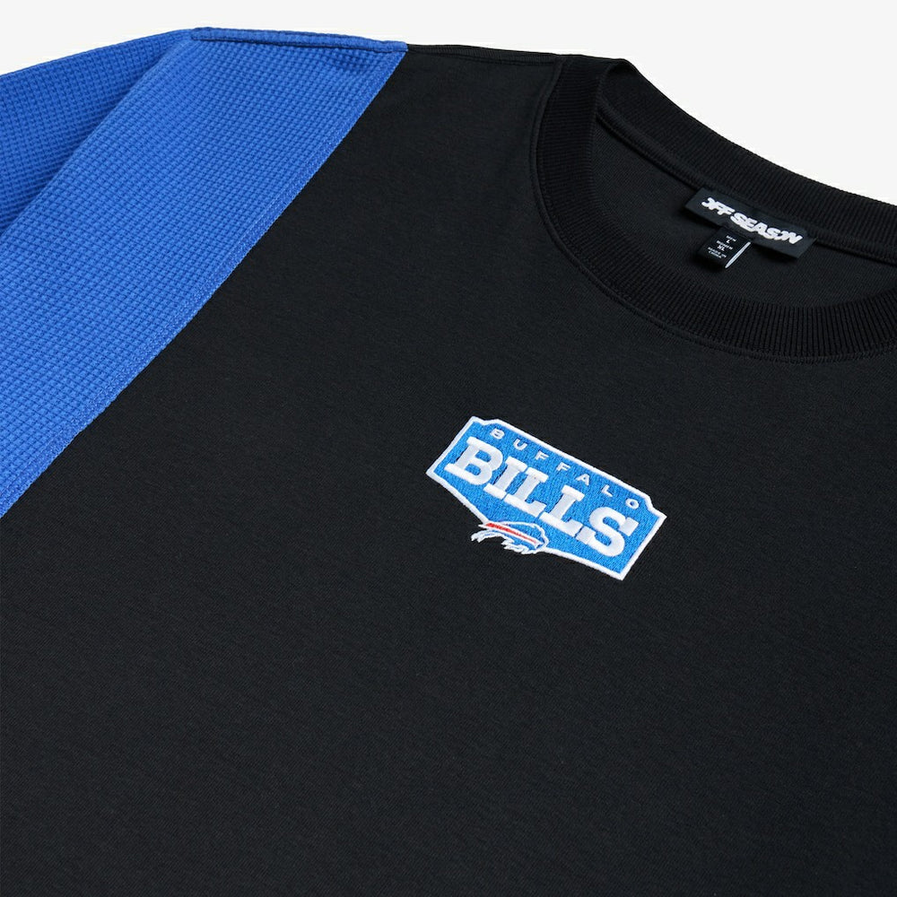 Buffalo Bills Off Season x NFL Unisex Spliced T-Shirt - Black - NFL
