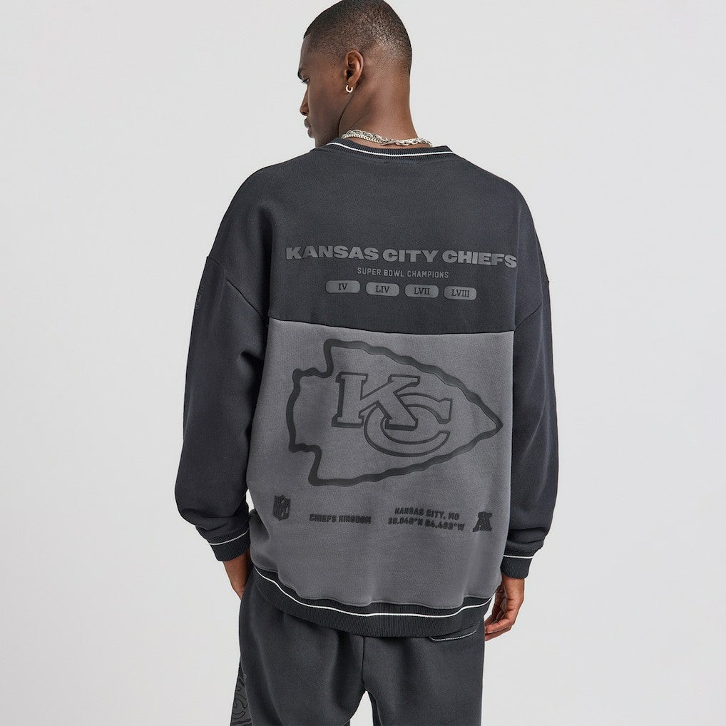 Kansas City Chiefs Off Season x NFL Unisex Fleece Sweatshirt - Black - NFL