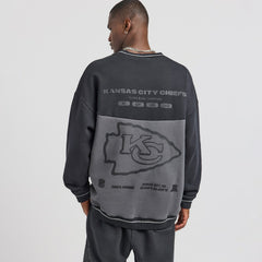 Kansas City Chiefs Off Season x NFL Unisex Fleece Sweatshirt - Black - NFL