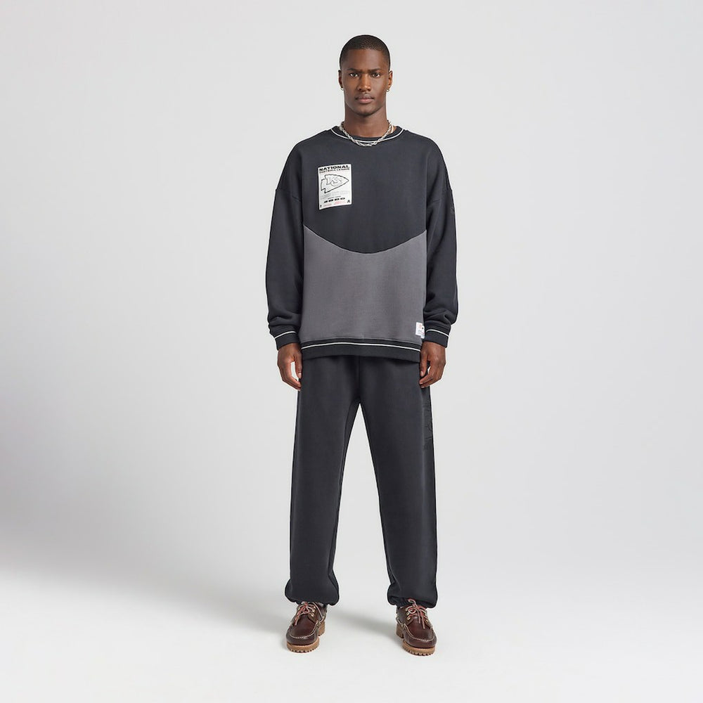 Kansas City Chiefs Off Season x NFL Unisex Fleece Sweatshirt - Black - NFL