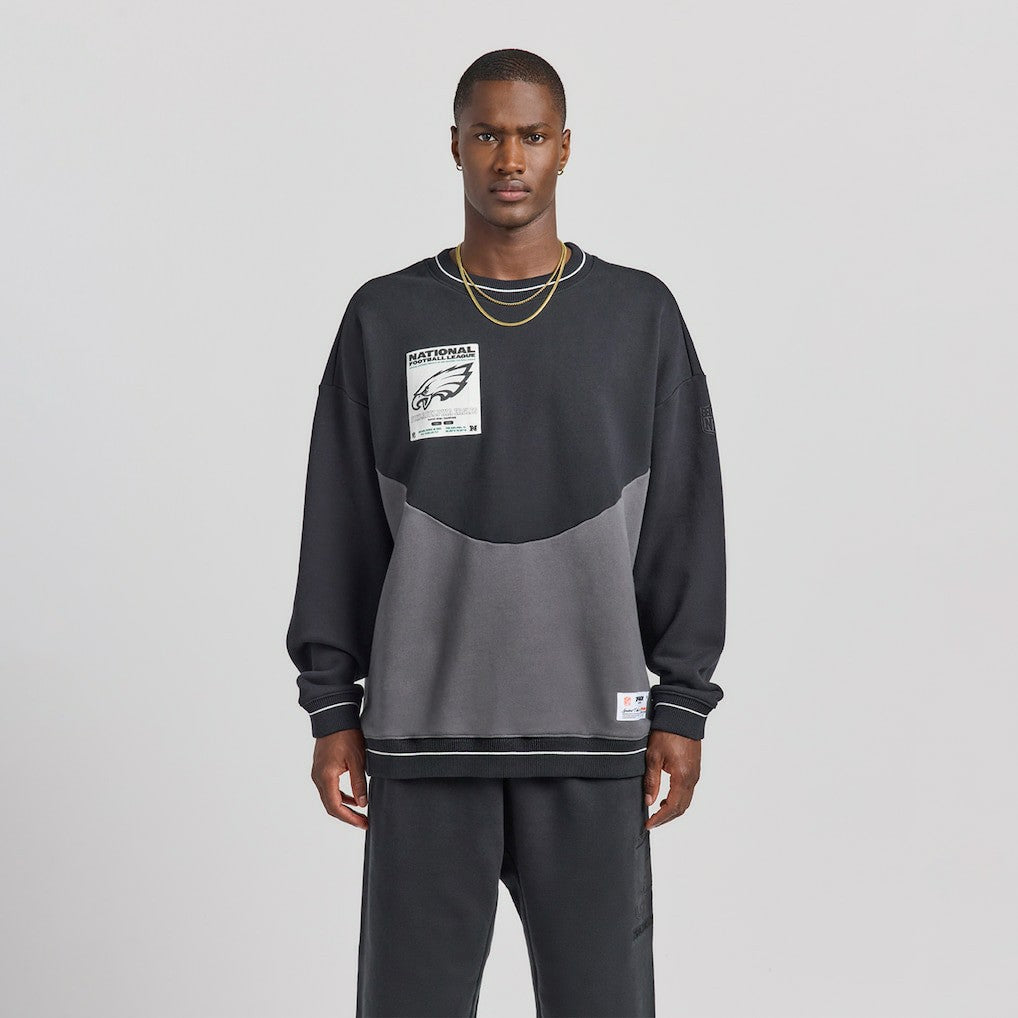 Philadelphia Eagles Off Season x NFL Unisex Fleece Sweatshirt - Black - NFL