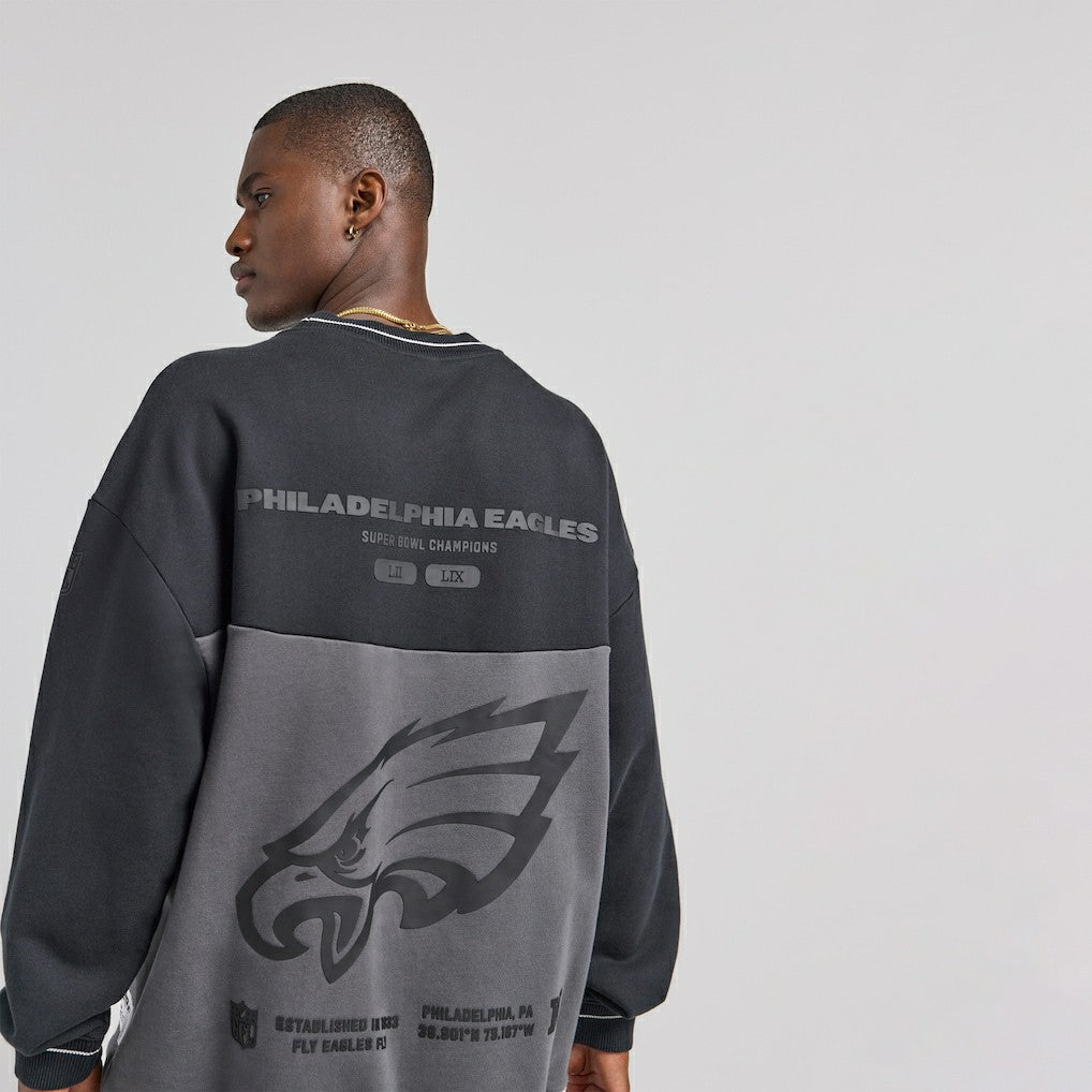 Philadelphia Eagles Off Season x NFL Unisex Fleece Sweatshirt - Black - NFL