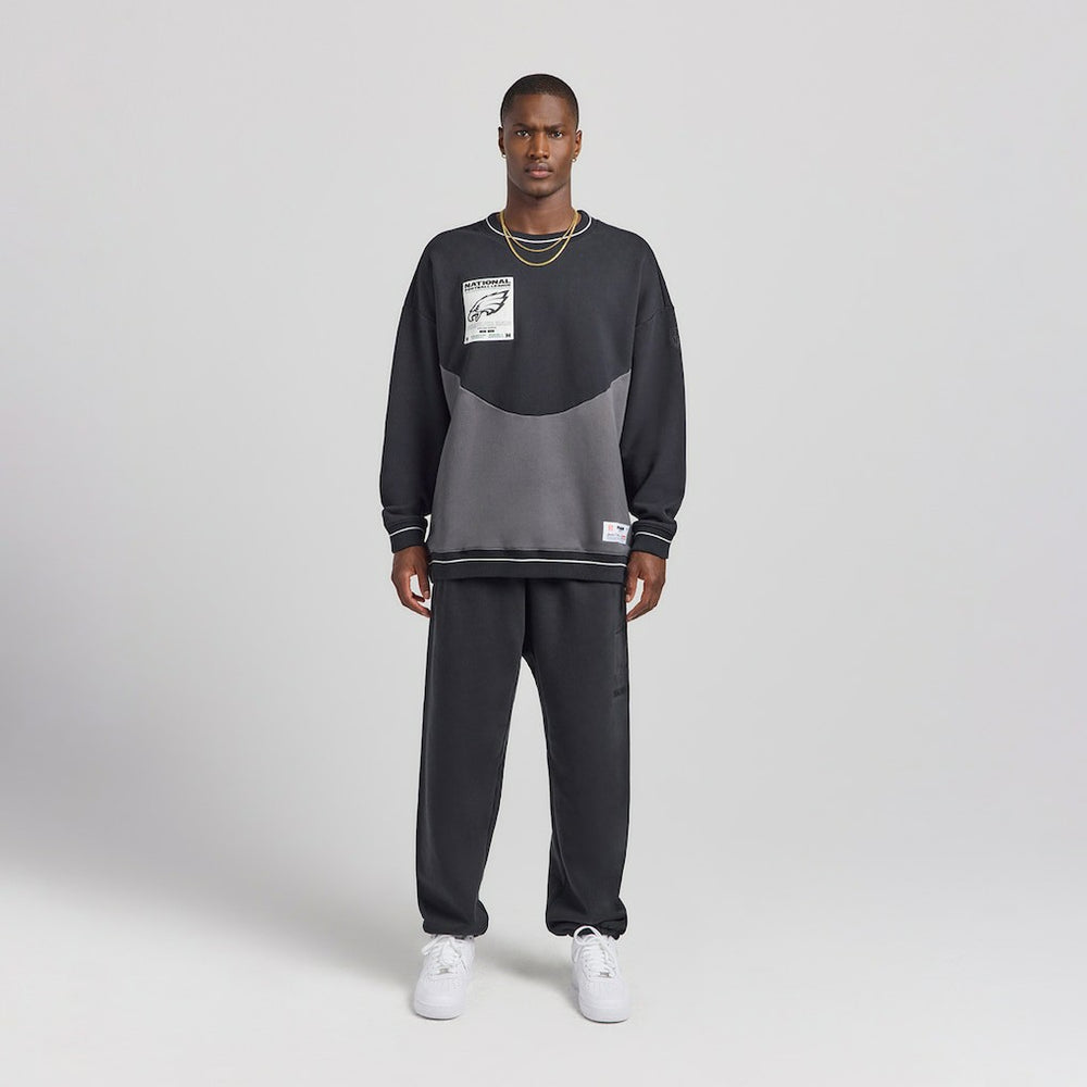 Philadelphia Eagles Off Season x NFL Unisex Fleece Sweatshirt - Black - NFL
