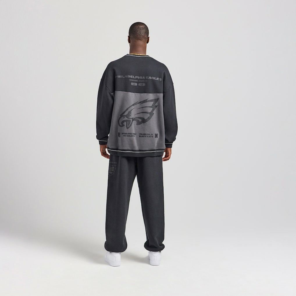 Philadelphia Eagles Off Season x NFL Unisex Fleece Sweatshirt - Black - NFL