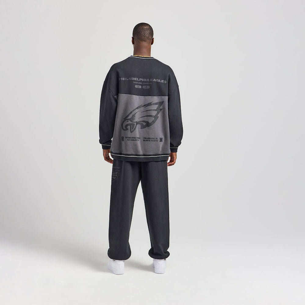 Philadelphia Eagles Off Season x NFL Unisex Fleece Sweatshirt - Black - NFL