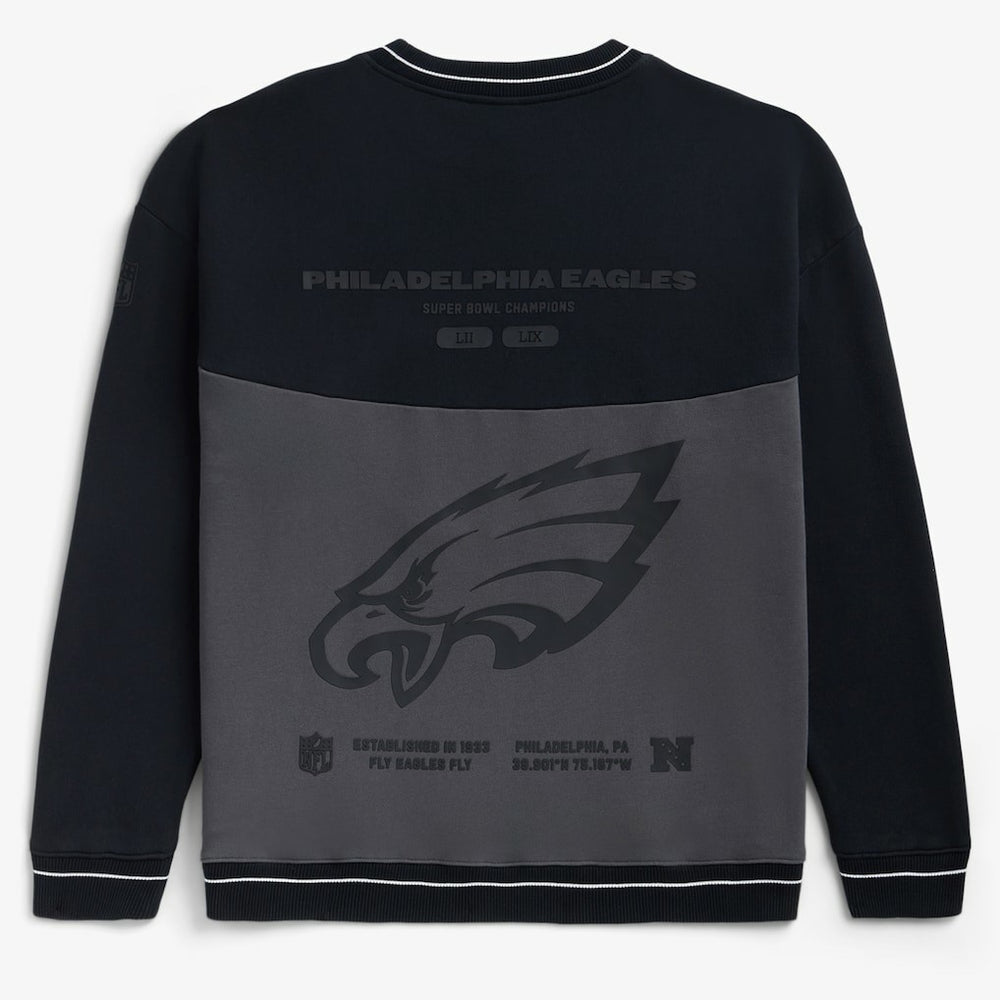 Philadelphia Eagles Off Season x NFL Unisex Fleece Sweatshirt - Black - NFL