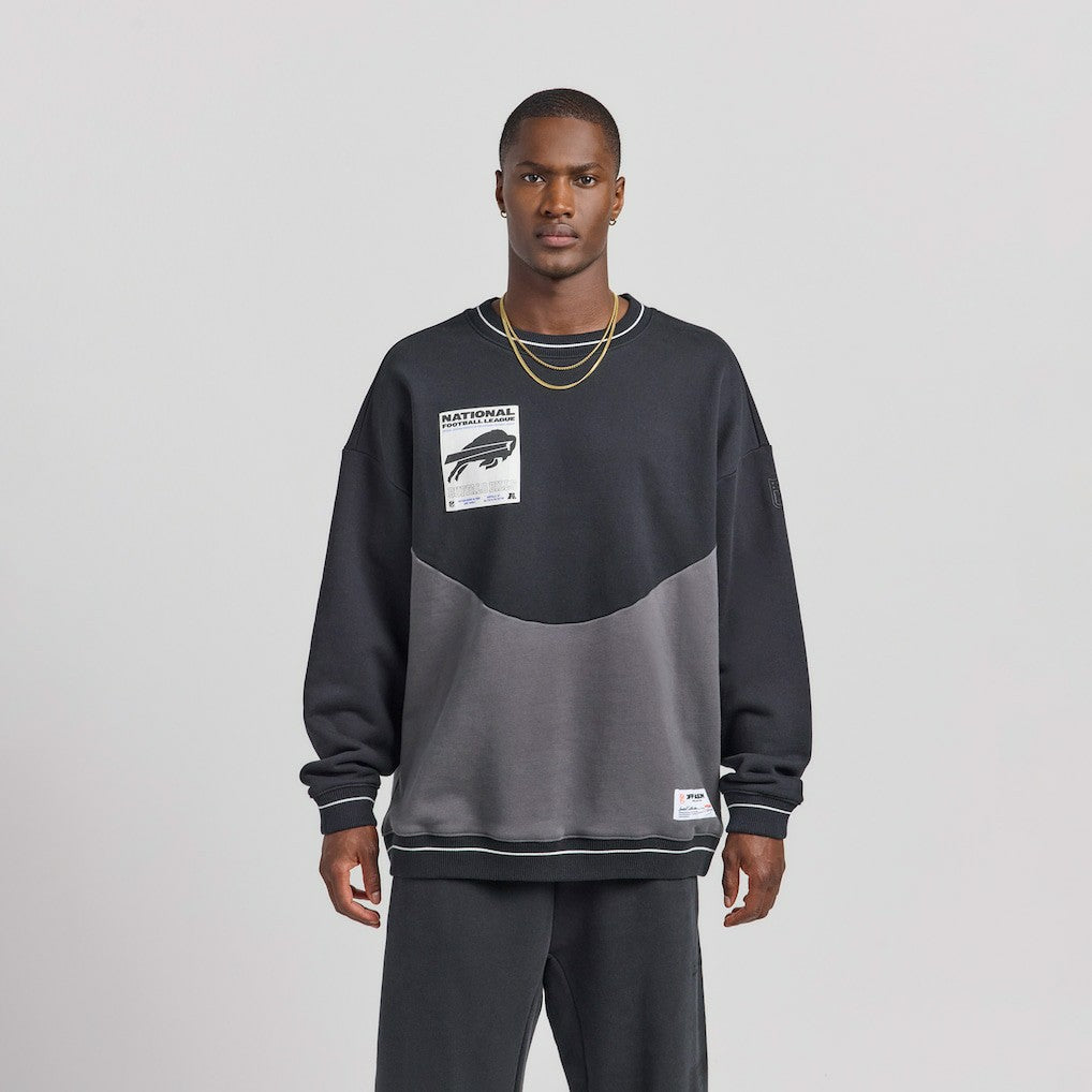 Buffalo Bills Off Season x NFL Unisex Fleece Sweatshirt - Black - NFL