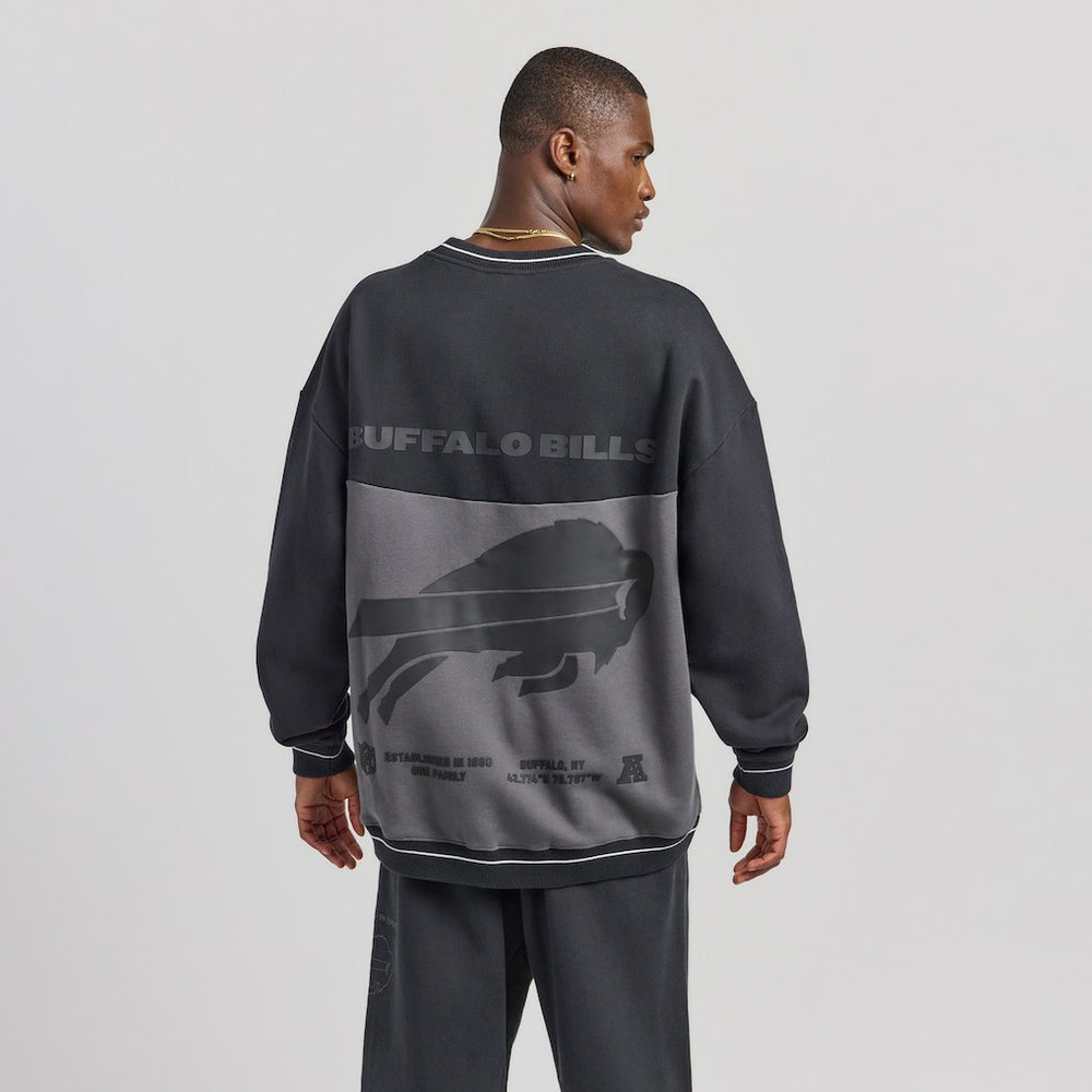 Buffalo Bills Off Season x NFL Unisex Fleece Sweatshirt - Black - NFL