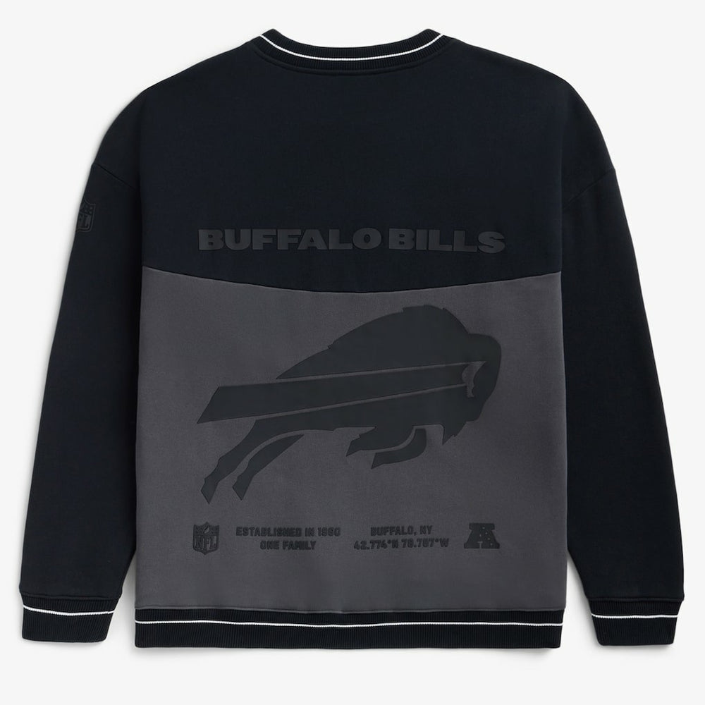 Buffalo Bills Off Season x NFL Unisex Fleece Sweatshirt - Black - NFL