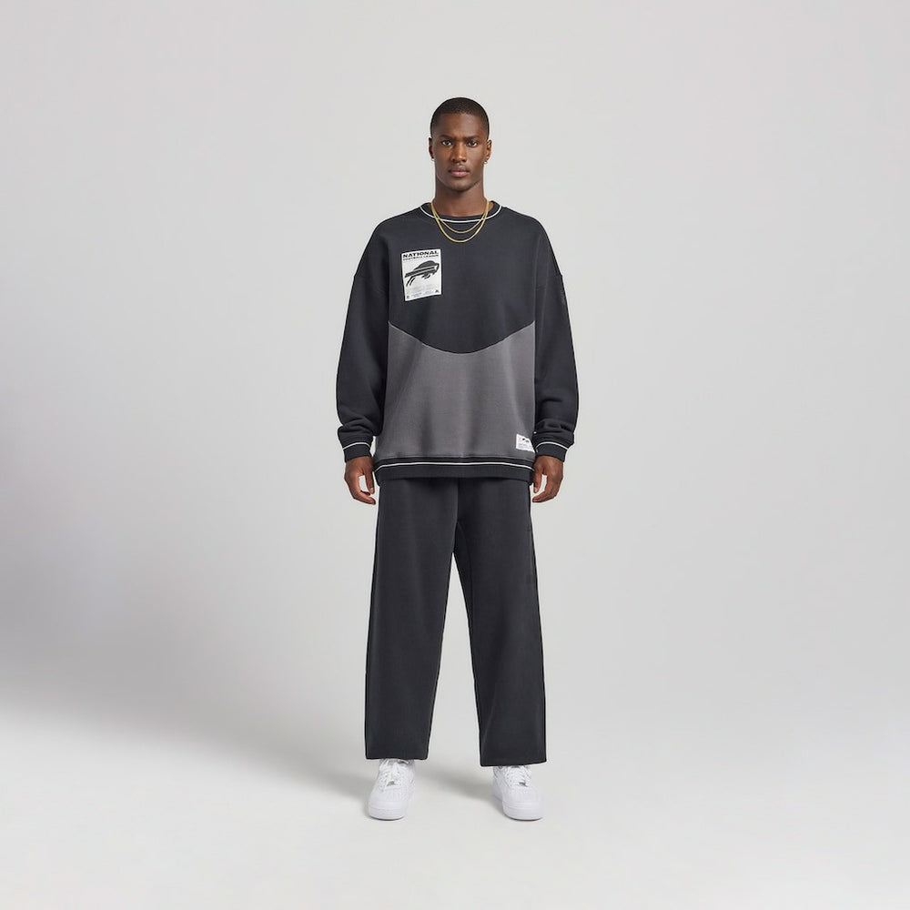 Buffalo Bills Off Season x NFL Unisex Fleece Sweatshirt - Black - NFL